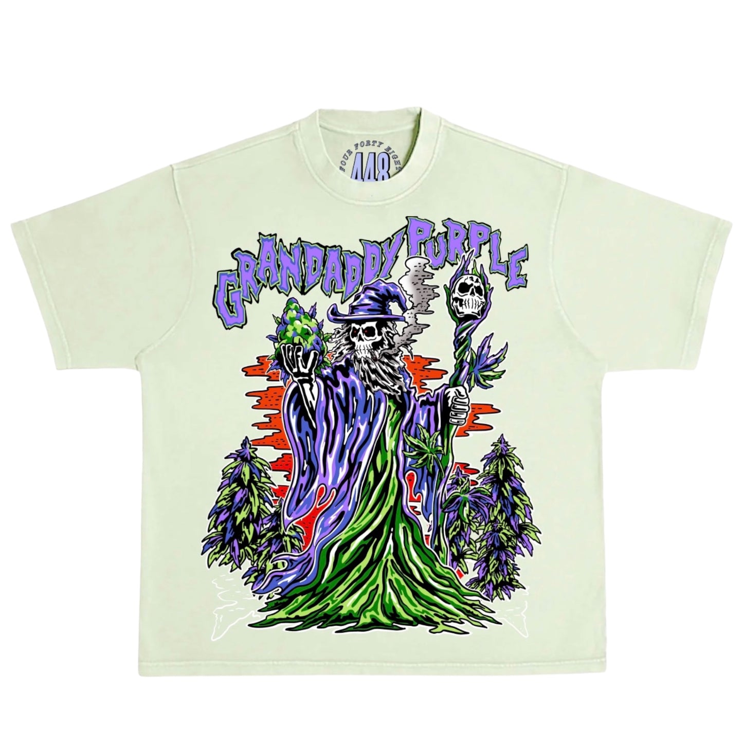 Short sleeve Grandaddy Purple Pistachio Heavyweight Tee
