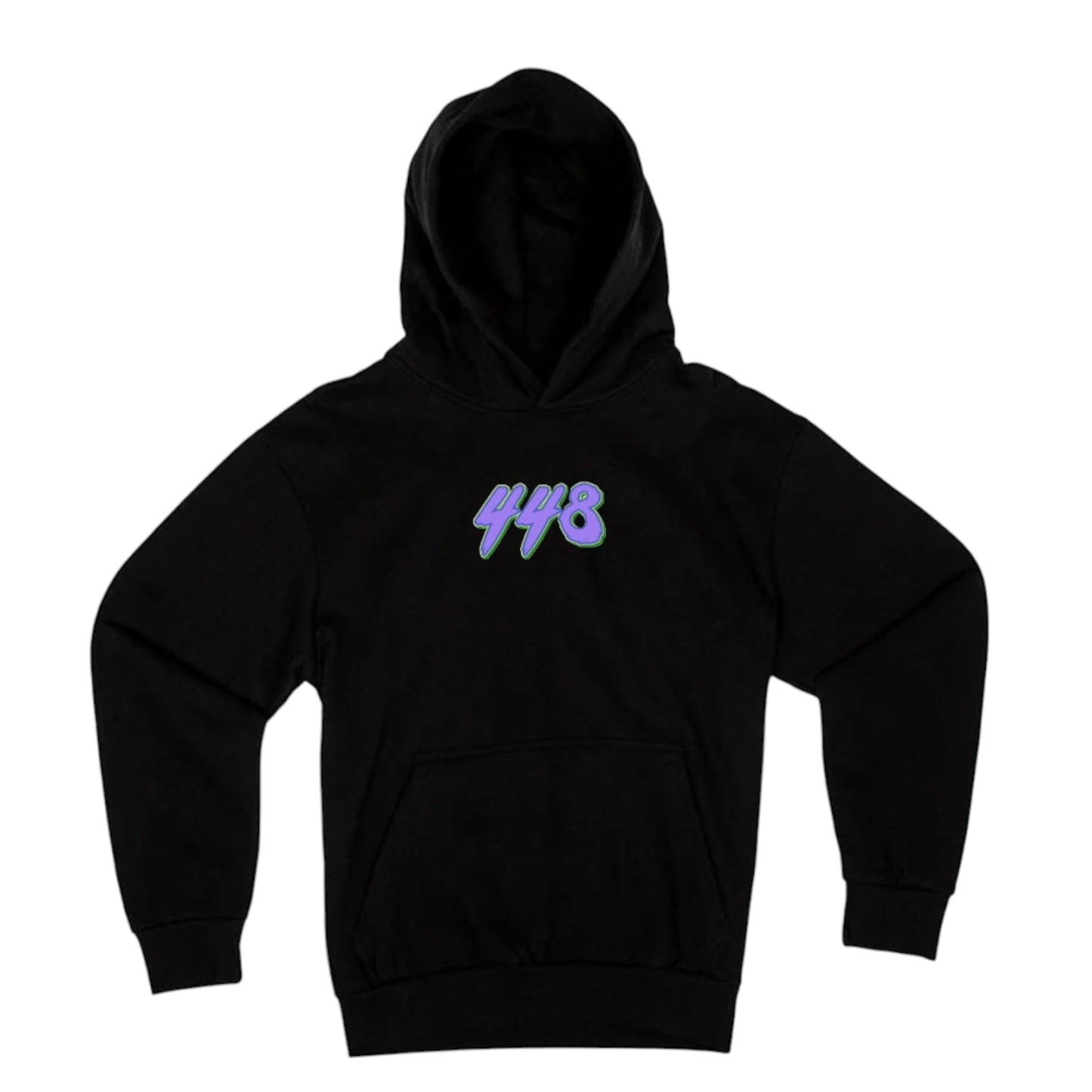 Long sleeve Grandaddy Purple Black Heavyweight Hoodie